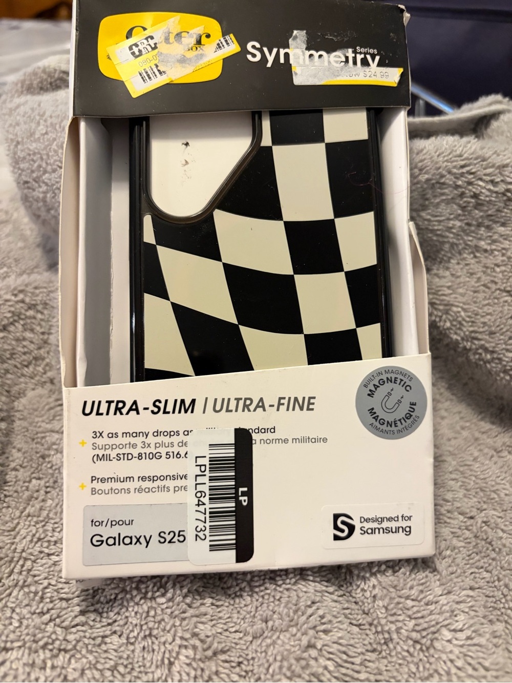 Otterbox Symmetry Ultra Slim Iphone 16 Pro Max White & Black